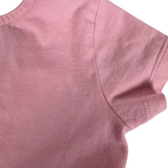 Hanna Andersson Applique Art Horse Dress Rose Pink size 4 SPOTS - Picture 7 of 7